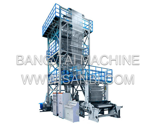 MSJ-GS Series Multi-layer Co-extrusion Packing Film Blowing machine